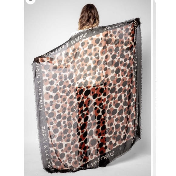 Zadig Voltaire delta scarf - Picture 1 of 6